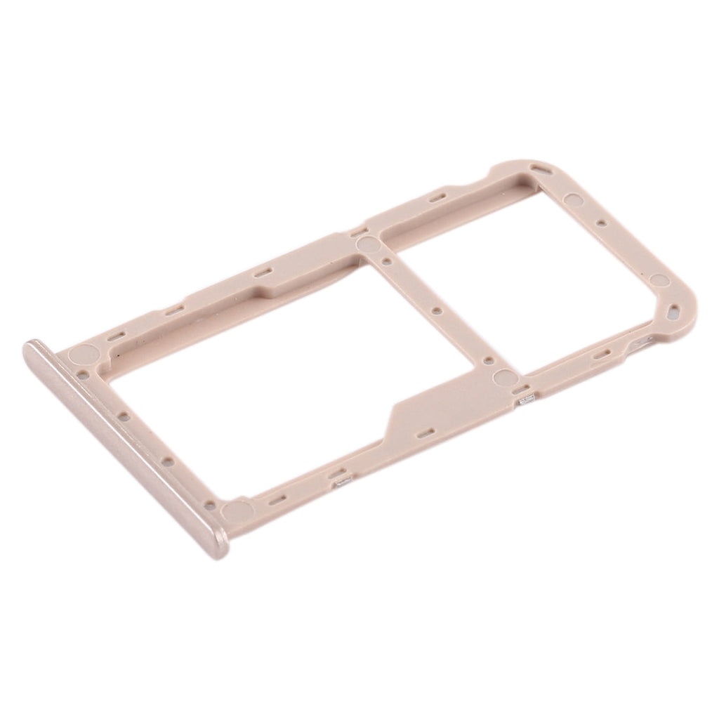 SIM Card Tray + SIM Card Tray / Micro SD Card Tray for Huawei Honor Play 7X (Gold)