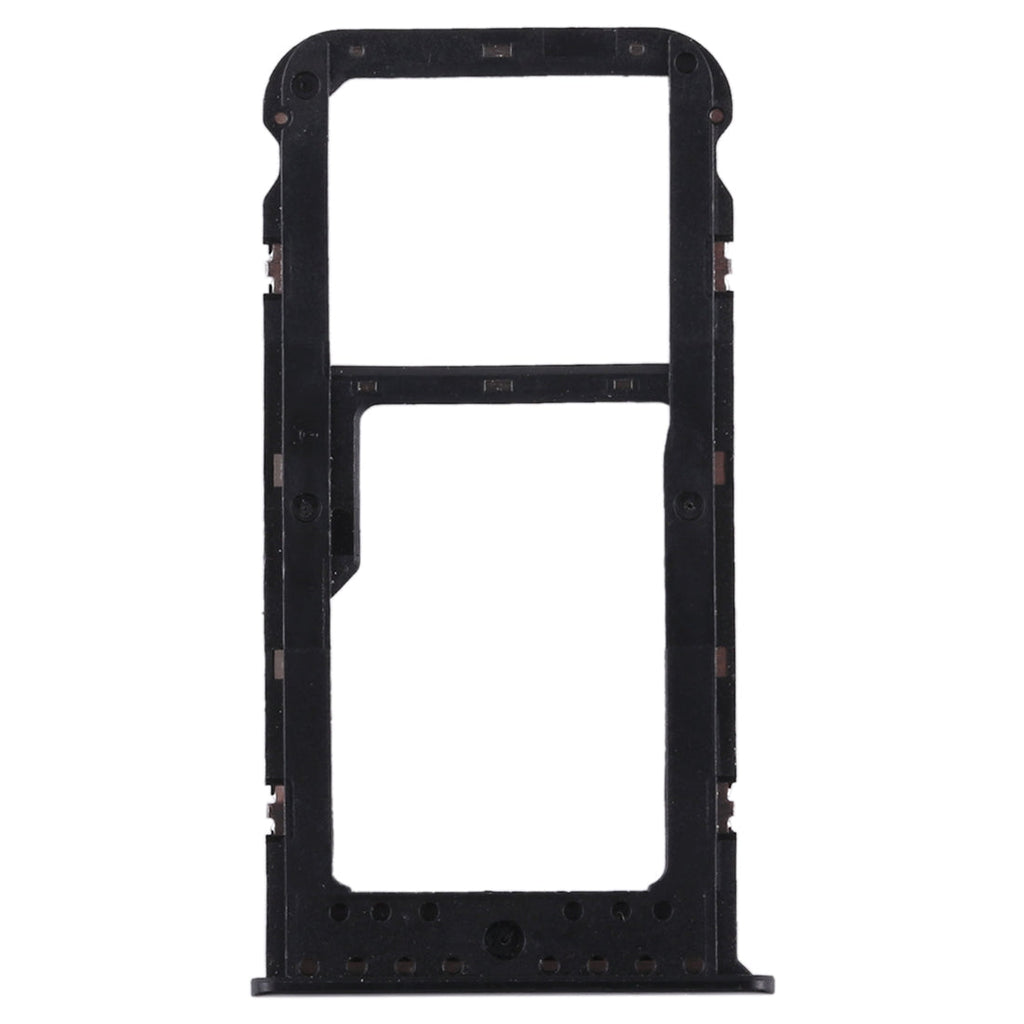 SIM Card Tray + SIM Card Tray / Micro SD Card Tray for Huawei Honor V9 Play (Black)