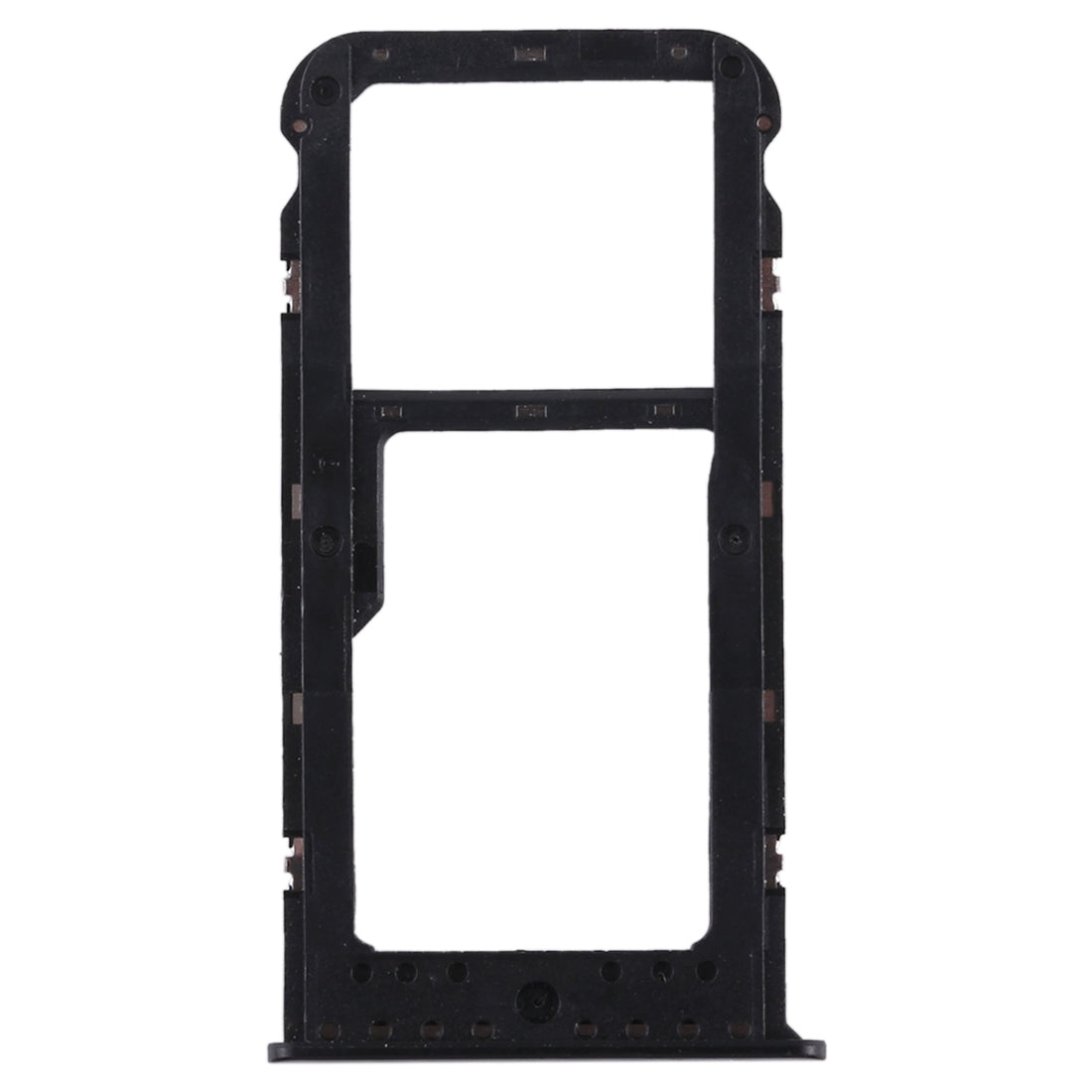 SIM Card Tray + SIM Card Tray / Micro SD Card Tray for Huawei Honor V9 Play (Black)