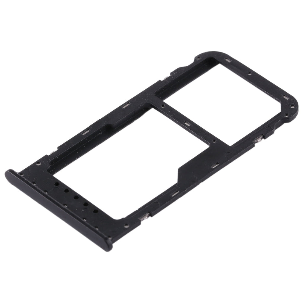 SIM Card Tray + SIM Card Tray / Micro SD Card Tray for Huawei Honor V9 Play (Black)