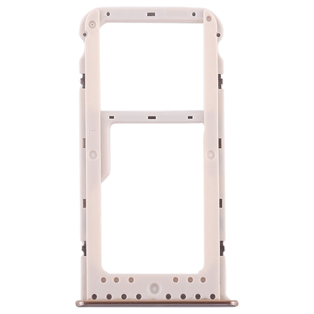 SIM Card Tray + SIM Card Tray / Micro SD Card Tray for Huawei Honor V9 Play (Gold)
