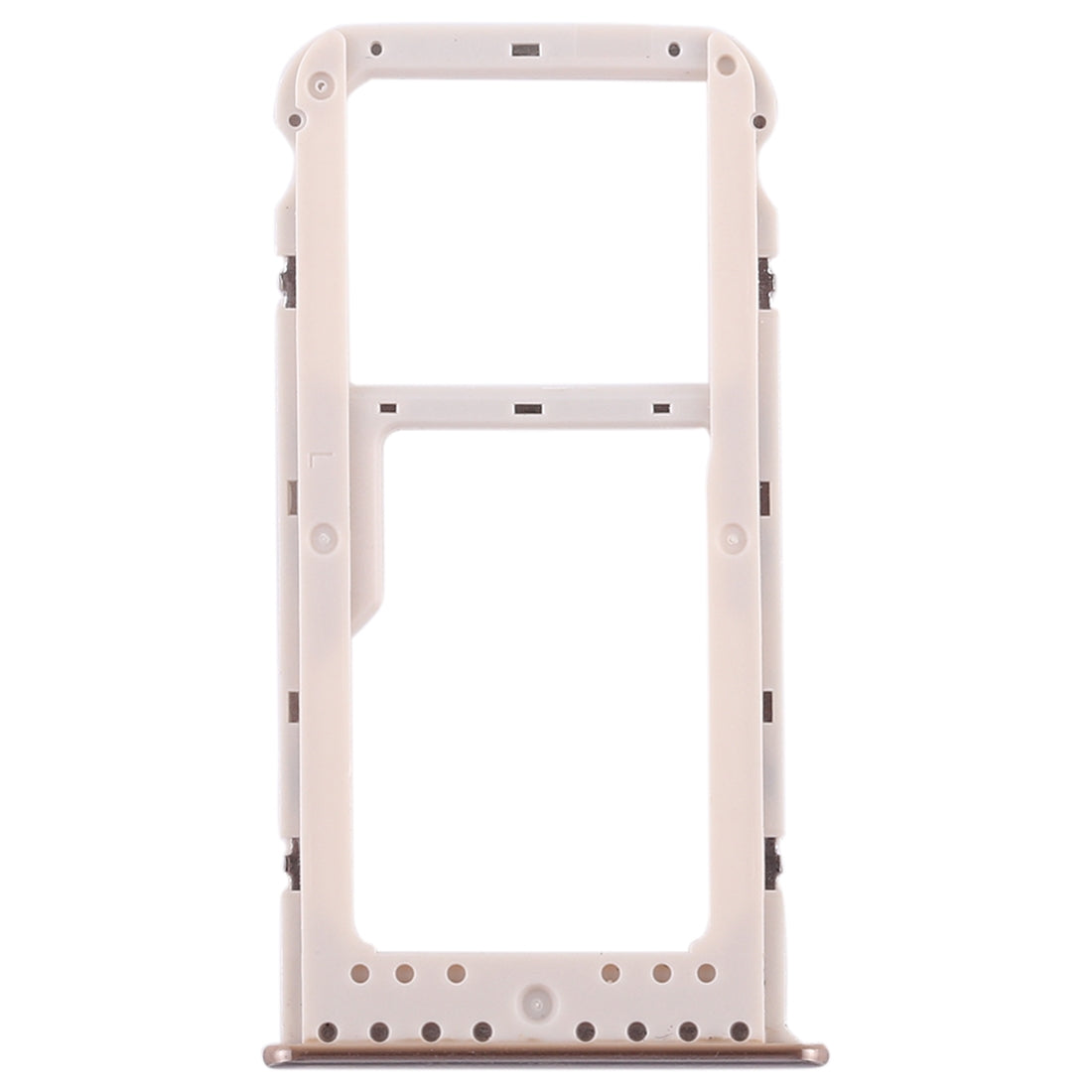 SIM Card Tray + SIM Card Tray / Micro SD Card Tray for Huawei Honor V9 Play (Gold)