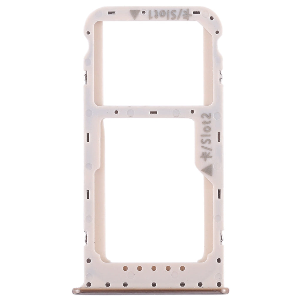 SIM Card Tray + SIM Card Tray / Micro SD Card Tray for Huawei Honor V9 Play (Gold)