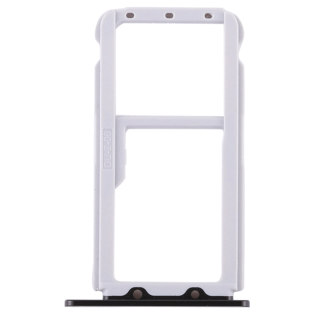 SIM Card Tray + SIM Card Tray / Micro SD Card Tray for Huawei Honor V9 (Black)