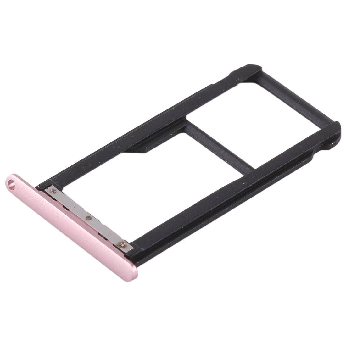 SIM Card Tray + SIM Card Tray / Micro SD Card Tray for Huawei Enjoy 6s (Pink)