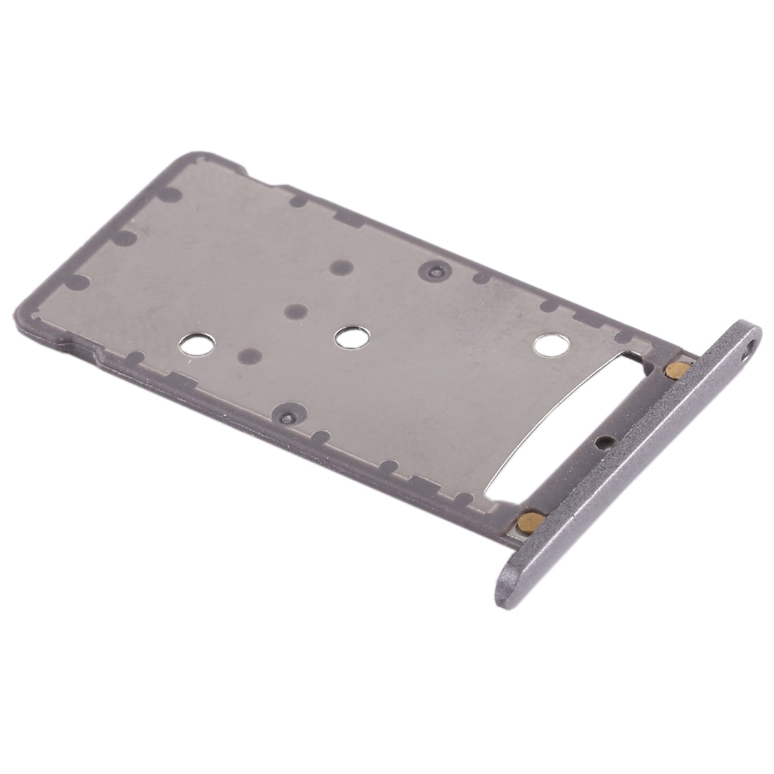 2 SIM Card Tray / Micro SD Card Tray for Huawei Enjoy 6 / AL00(Grey)