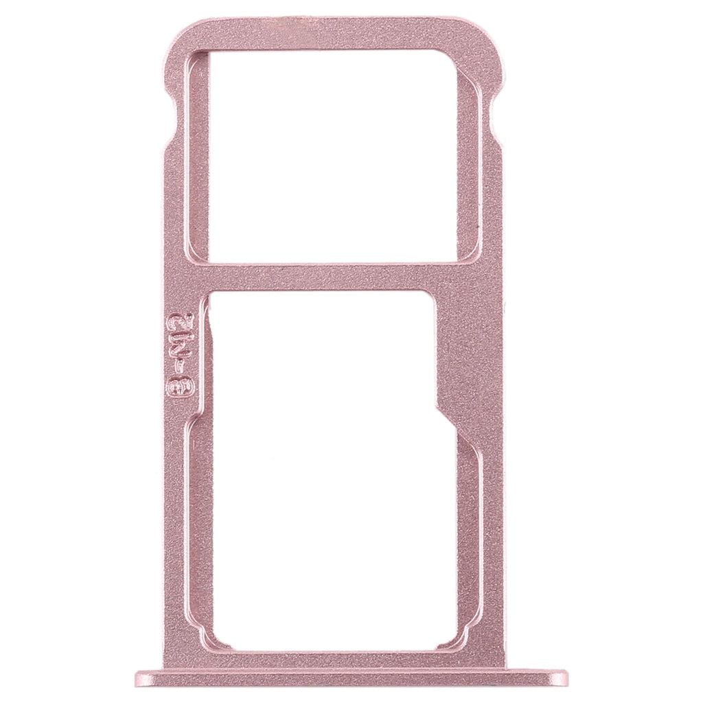 SIM Card Tray + SIM Card Tray / Micro SD Card for Huawei G9 Plus (Pink)