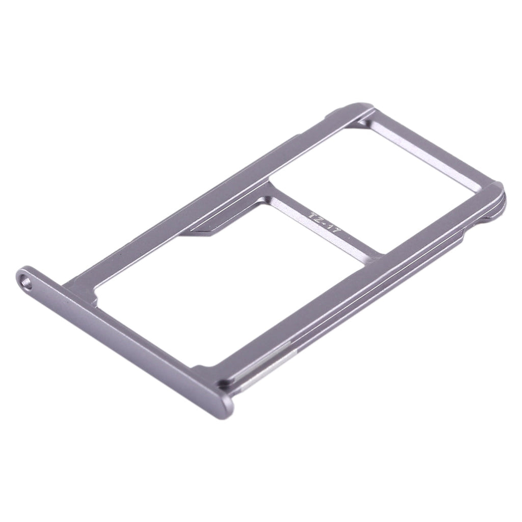 SIM Card Tray + SIM Card Tray / Micro SD Card for Huawei G9 Plus (Grey)