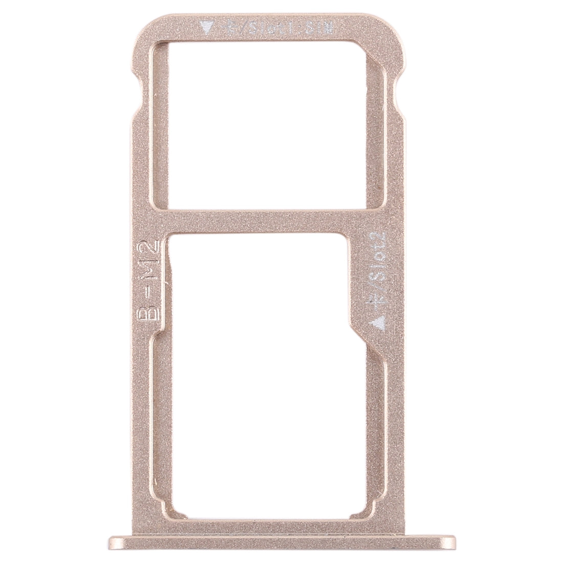 SIM Card Tray + SIM Card Tray / Micro SD Card for Huawei G9 Plus (Gold)