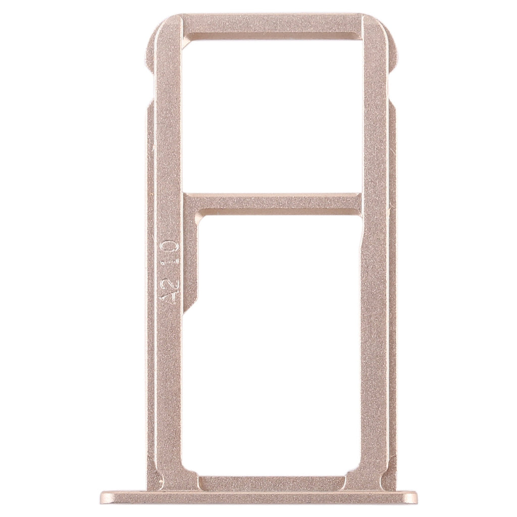 SIM Card Tray + SIM Card Tray / Micro SD Card for Huawei G9 Plus (Gold)