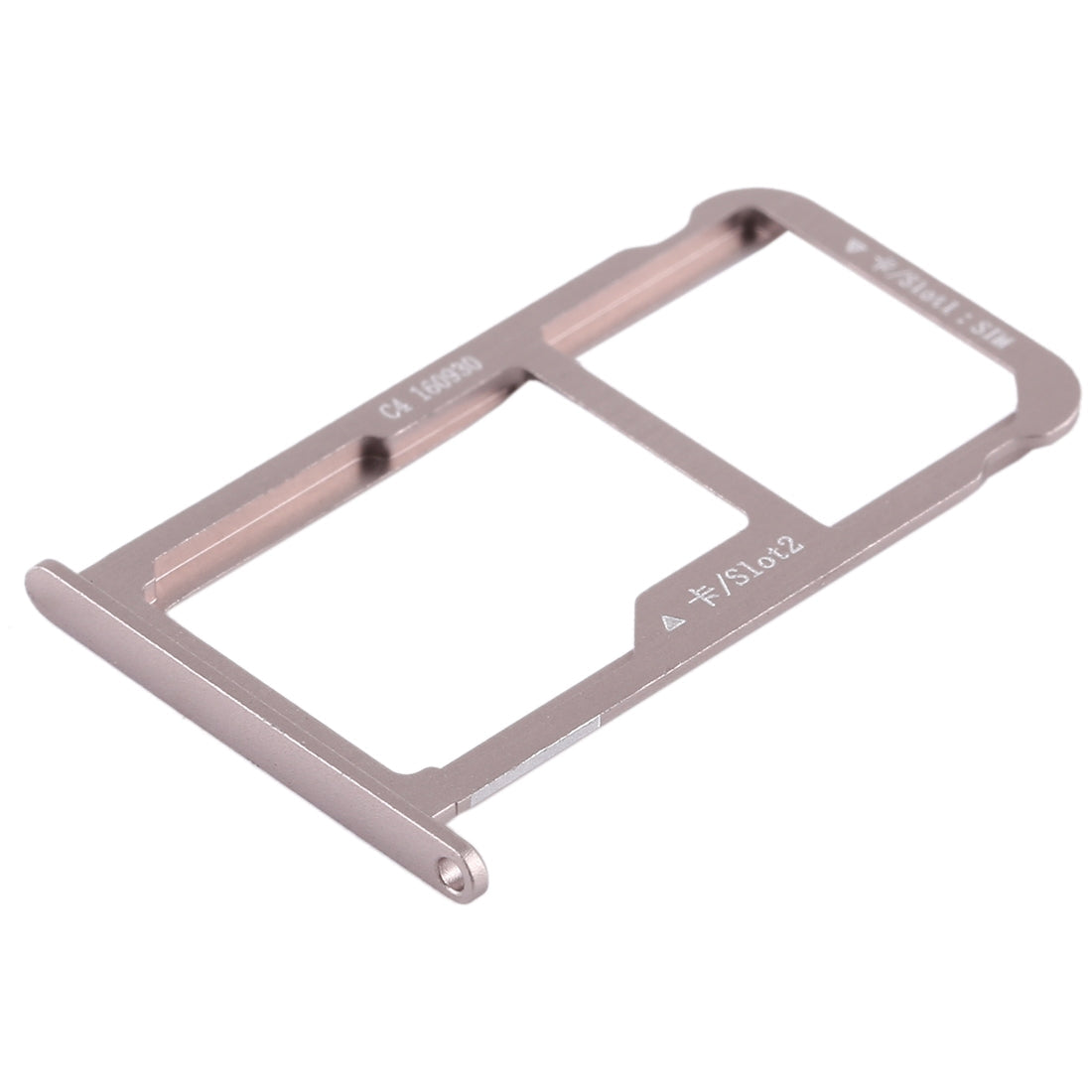 SIM Card Tray + SIM Card Tray / Micro SD Card for Huawei G9 Plus (Mocha Gold)