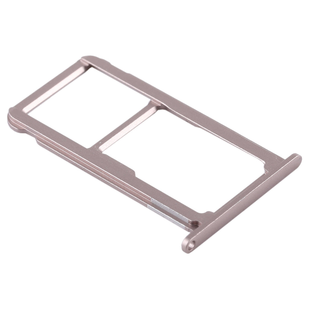SIM Card Tray + SIM Card Tray / Micro SD Card for Huawei G9 Plus (Mocha Gold)