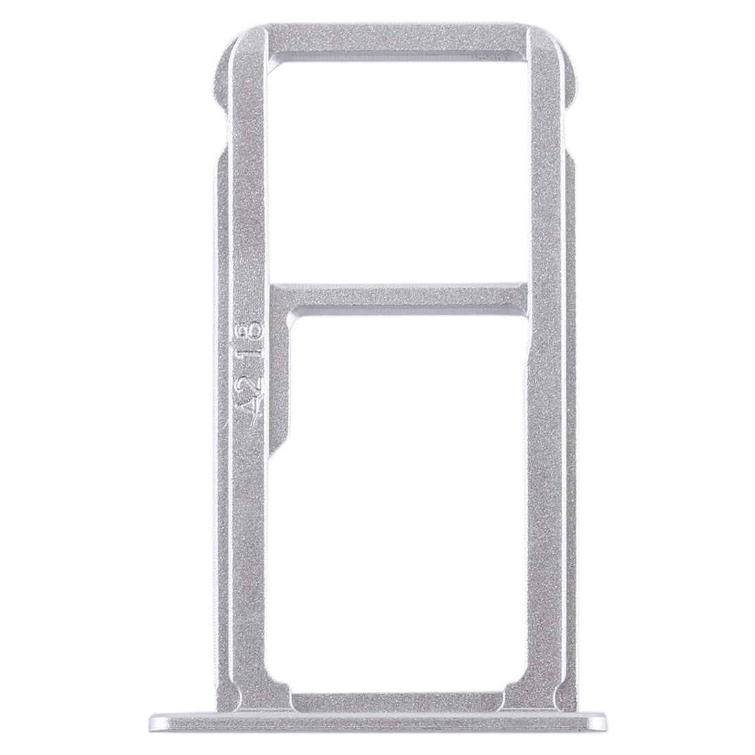 SIM Card Tray + SIM Card Tray / Micro SD Card for Huawei G9 Plus (Silver)