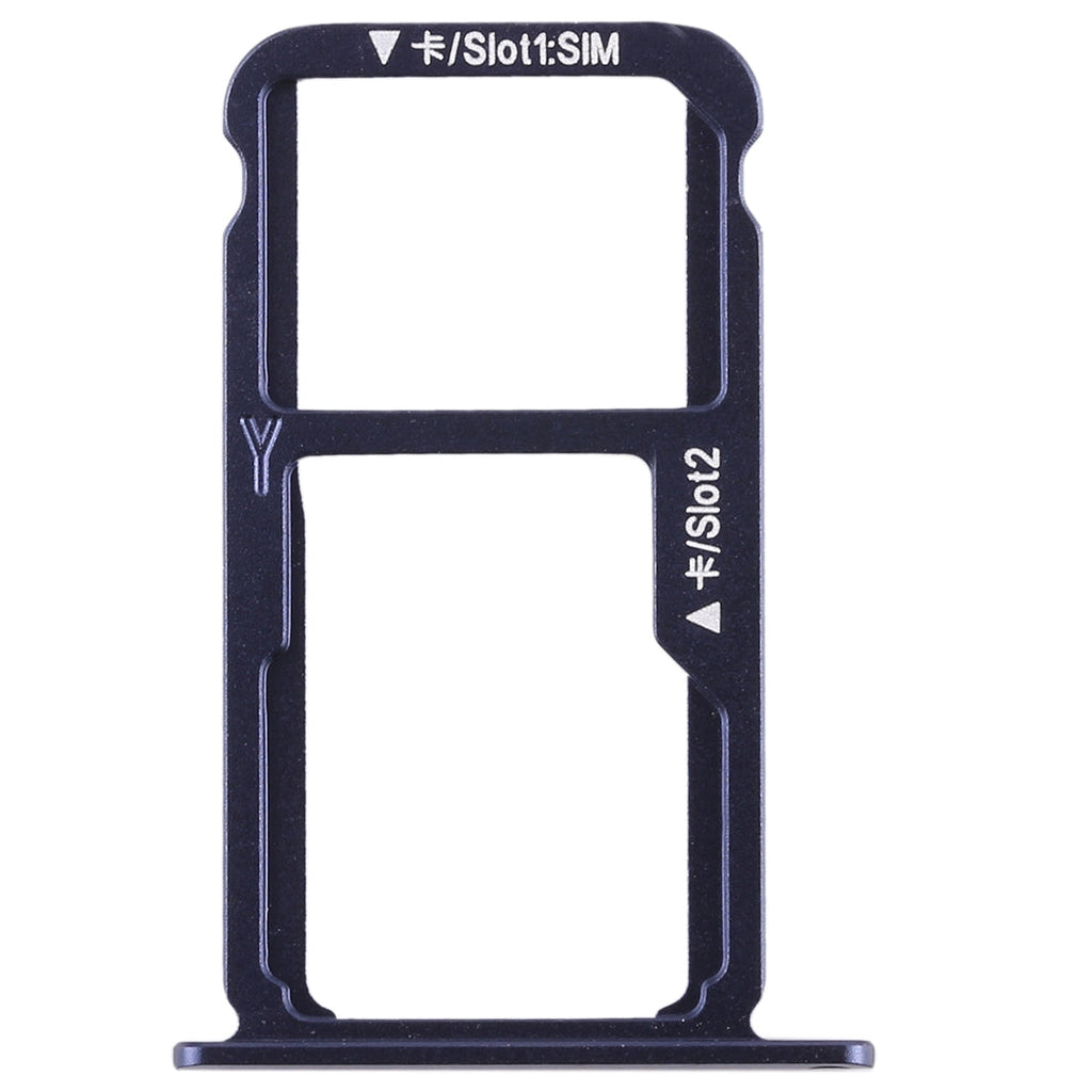 SIM Card Tray + SIM Card Tray / Micro SD Card for Huawei Honor 8 (Blue)