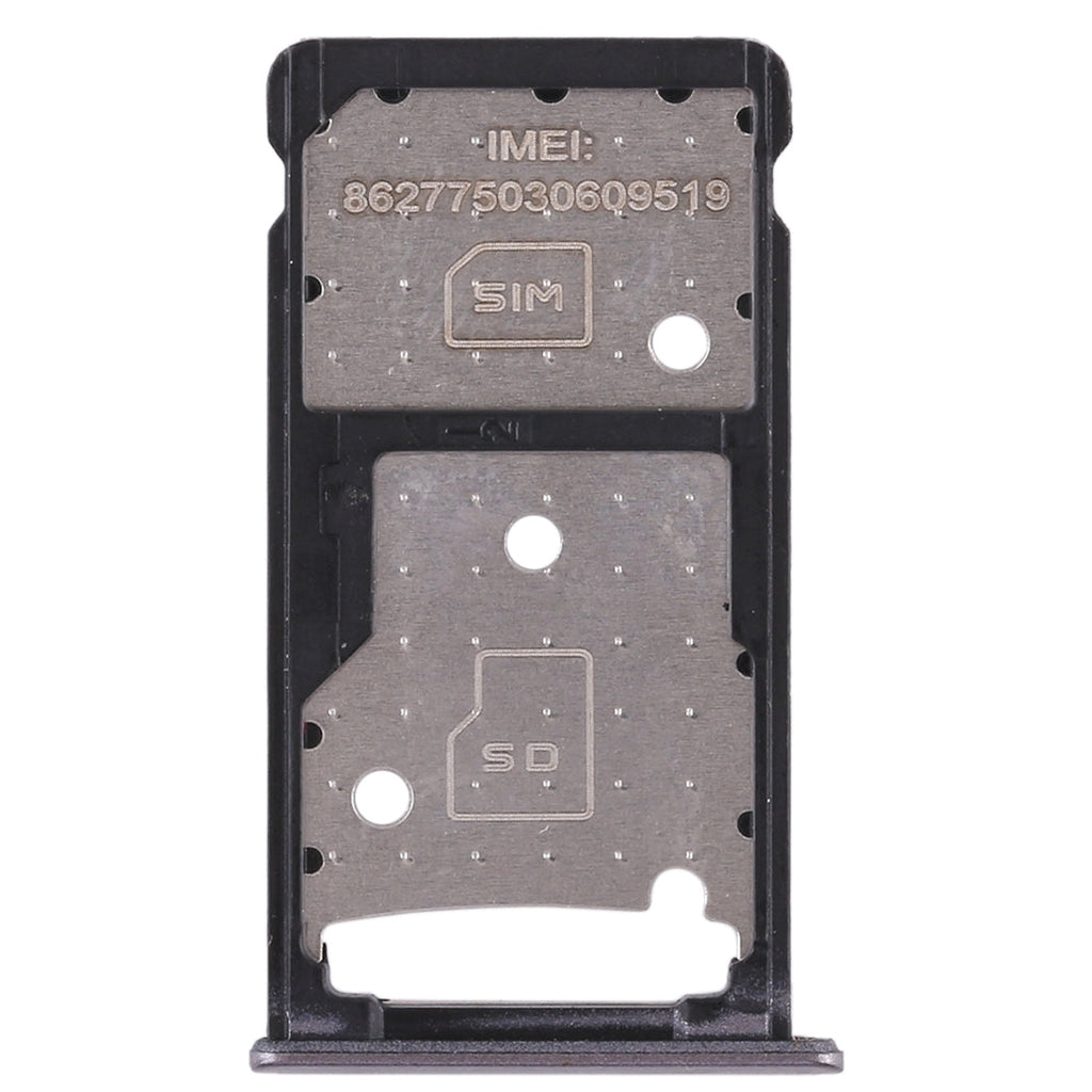 SIM Card Tray + SIM Card Tray / Micro SD Card Tray for Huawei Honor 5c (Grey)