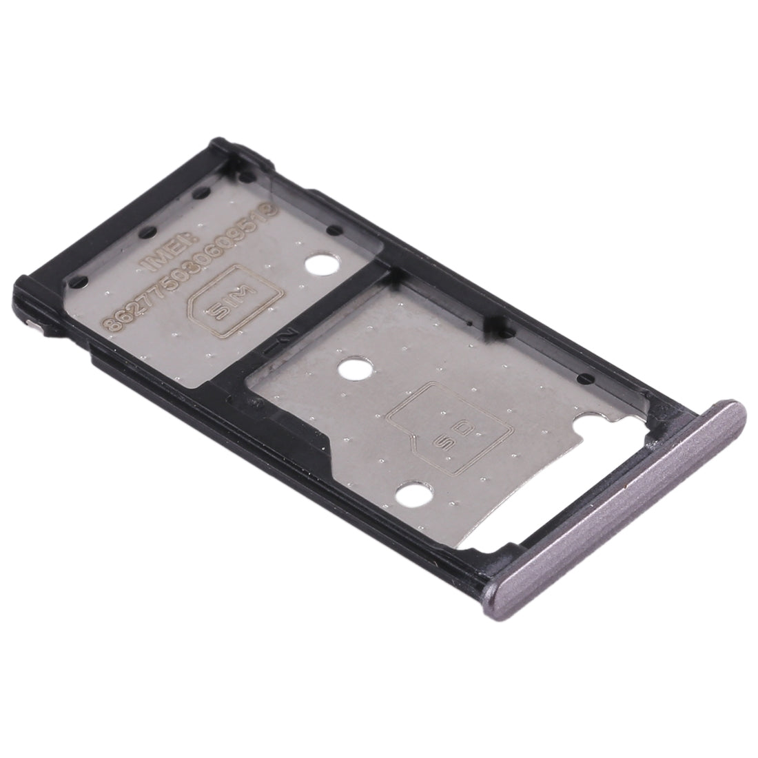 SIM Card Tray + SIM Card Tray / Micro SD Card Tray for Huawei Honor 5c (Grey)