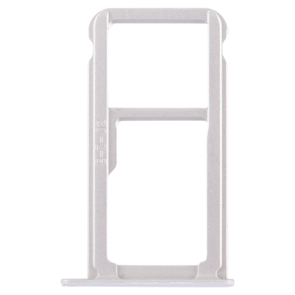 SIM Card Tray + SIM Card Tray / Micro SD Card for Huawei P9 Plus(White)
