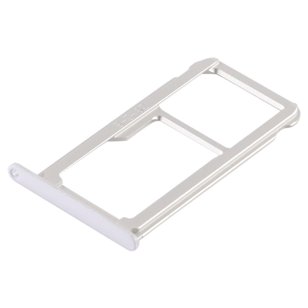 SIM Card Tray + SIM Card Tray / Micro SD Card for Huawei P9 Plus(White)