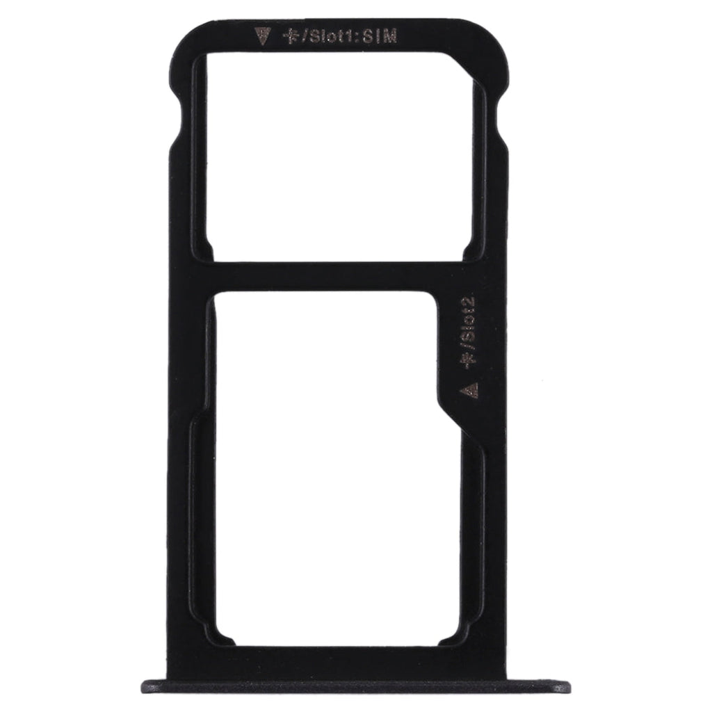 SIM Card Tray + SIM Card Tray / Micro SD Card for Huawei P9 Lite(Black)