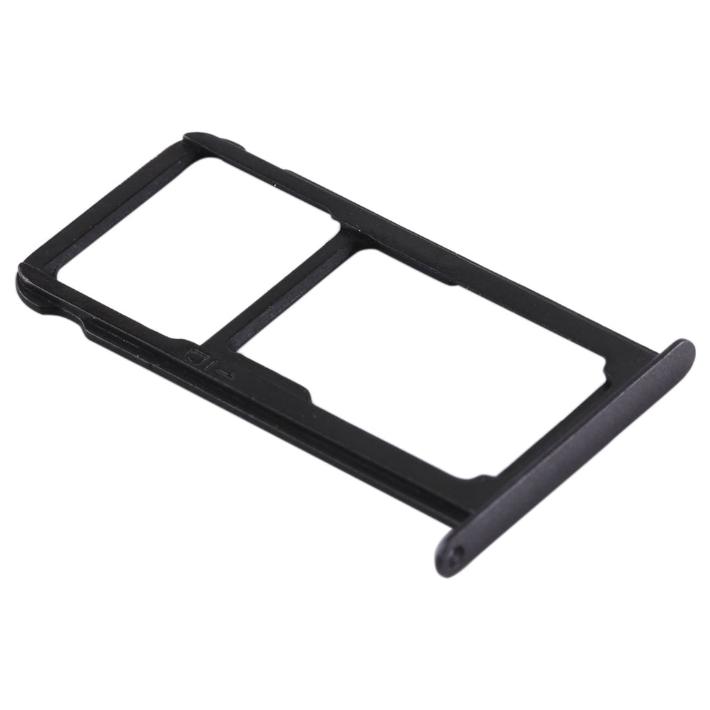 SIM Card Tray + SIM Card Tray / Micro SD Card for Huawei P9 Lite(Black)