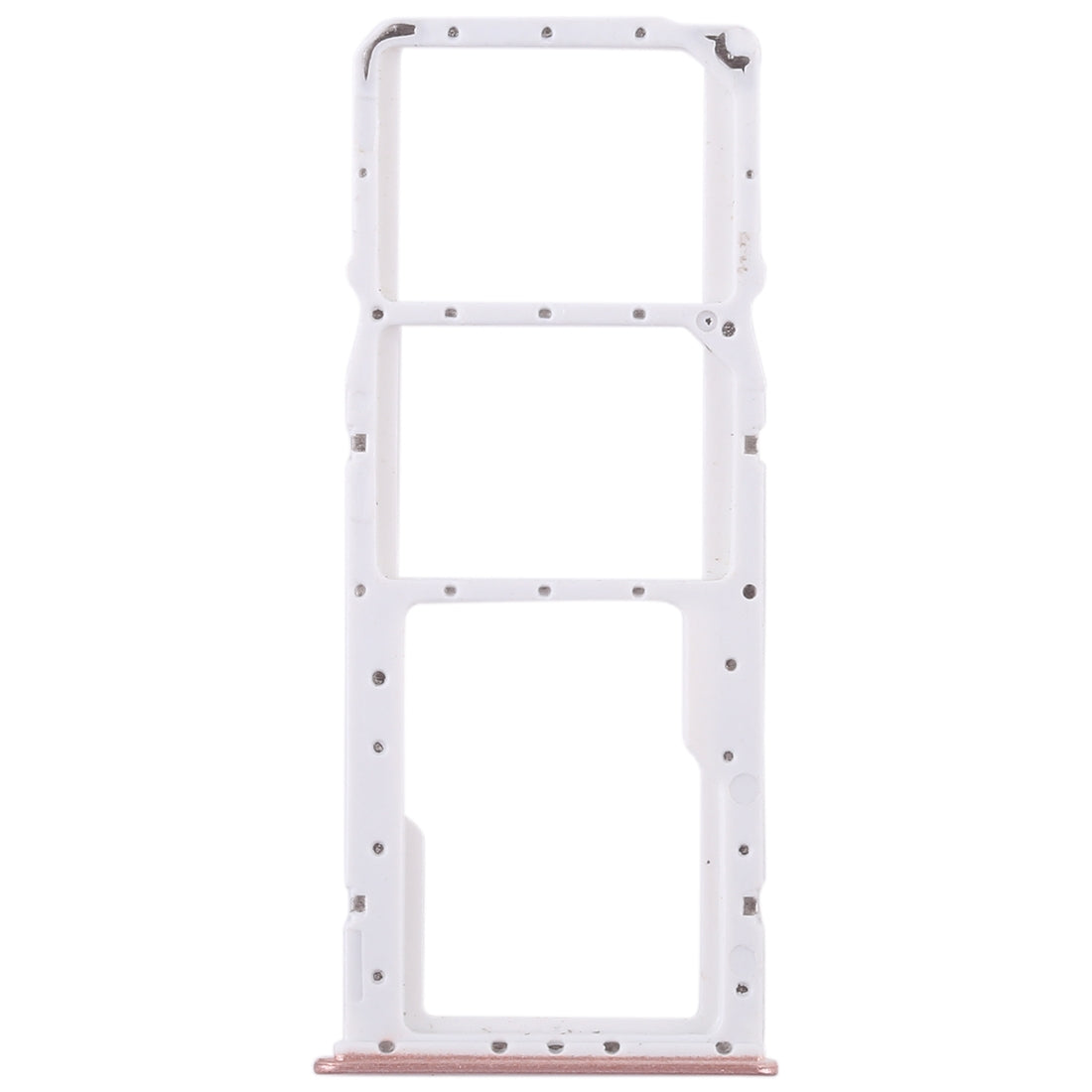 2 SIM Card Tray + Micro SD Card Tray for Huawei Enjoy 8 Plus(Pink)