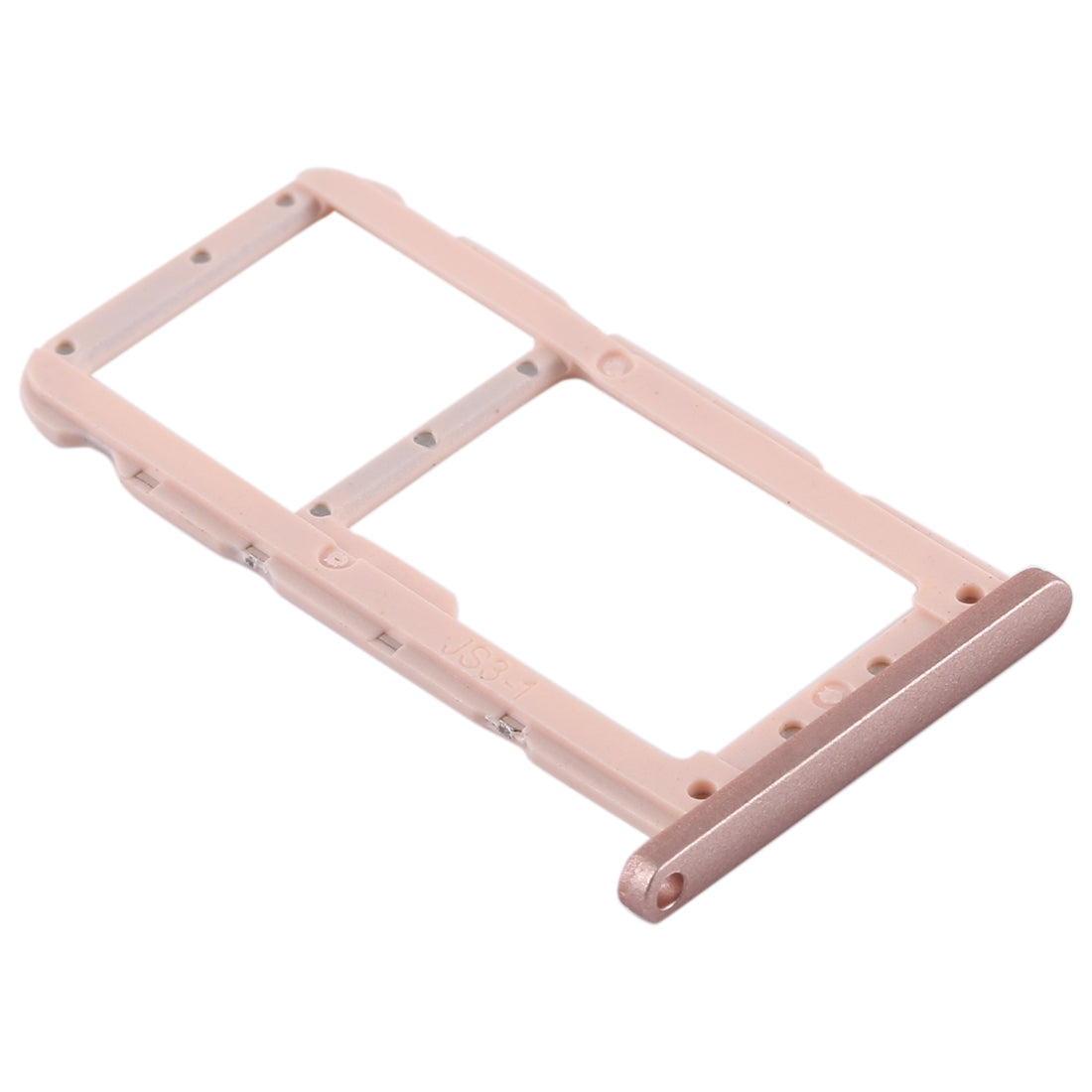 SIM Card Tray + SIM Card Tray / Micro SD Card for Huawei P20 Lite / Nova 3e (Pink)