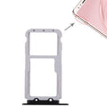 2 SIM Card Tray / Micro SD Card Tray for Huawei Nova 2s(Black)