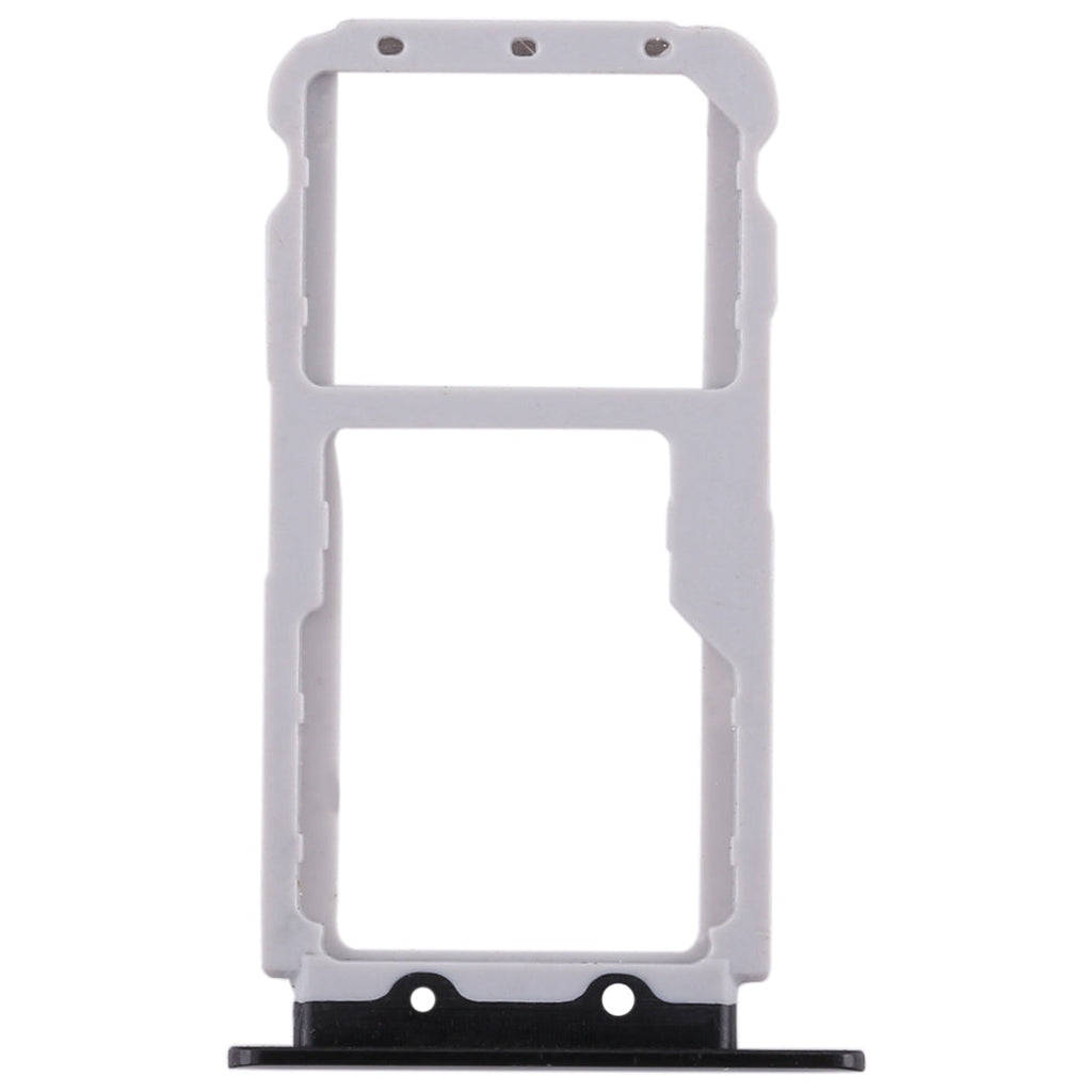 2 SIM Card Tray / Micro SD Card Tray for Huawei Nova 2s(Black)