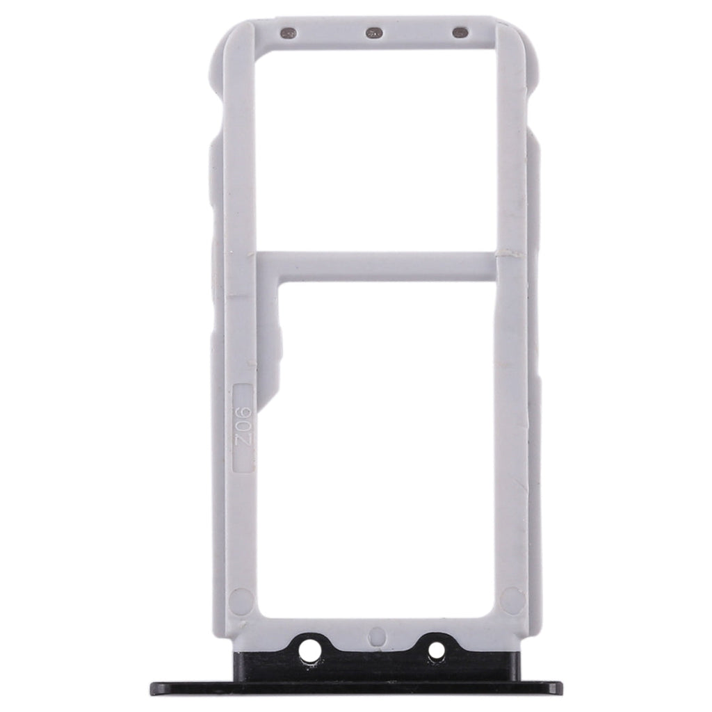 2 SIM Card Tray / Micro SD Card Tray for Huawei Nova 2s(Black)