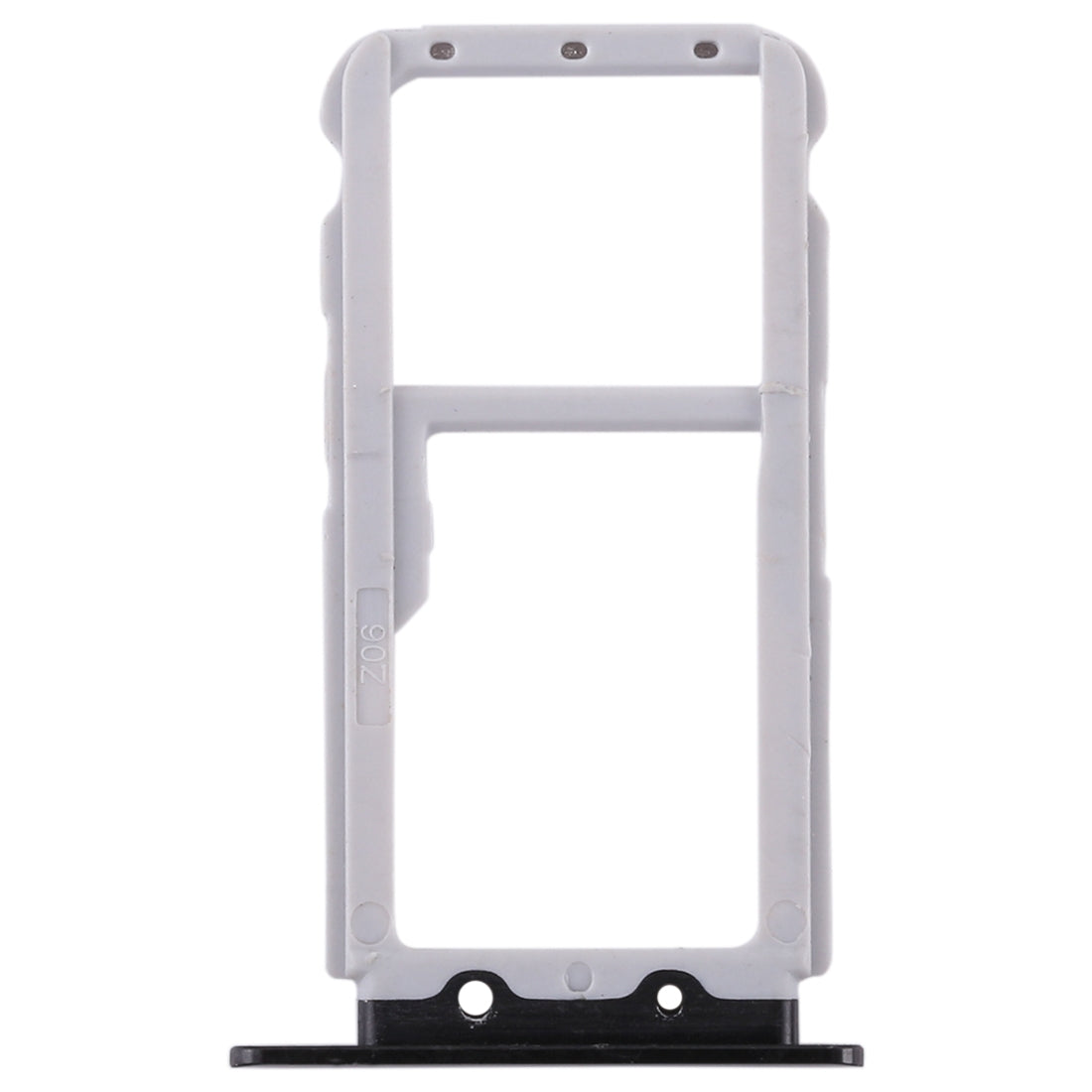 2 SIM Card Tray / Micro SD Card Tray for Huawei Nova 2s(Black)