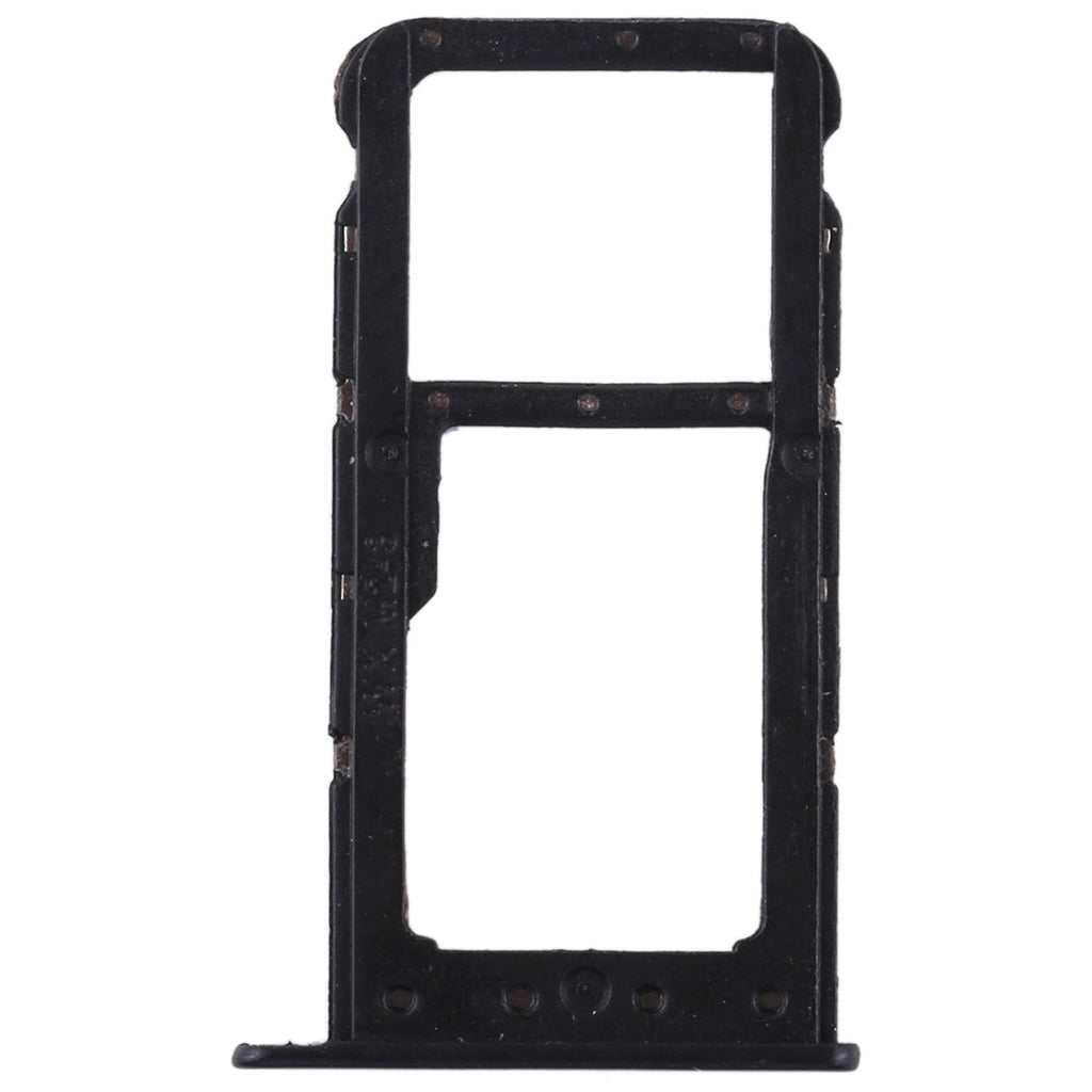 SIM Card Tray + SIM Card Tray / Micro SD Card for Huawei Honor 9 Lite(Black)
