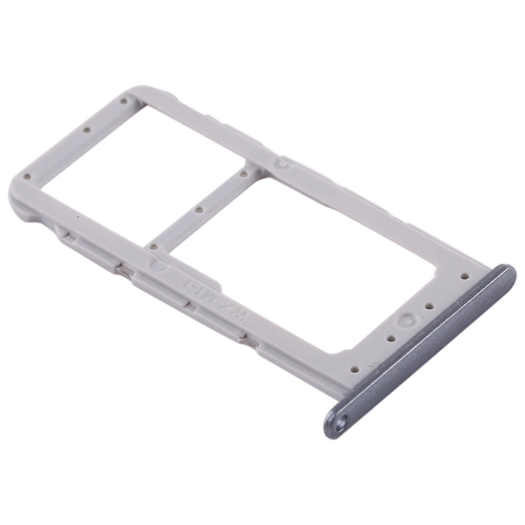 SIM Card Tray + SIM Card Tray / Micro SD Card for Huawei Honor 9 Lite(Grey)