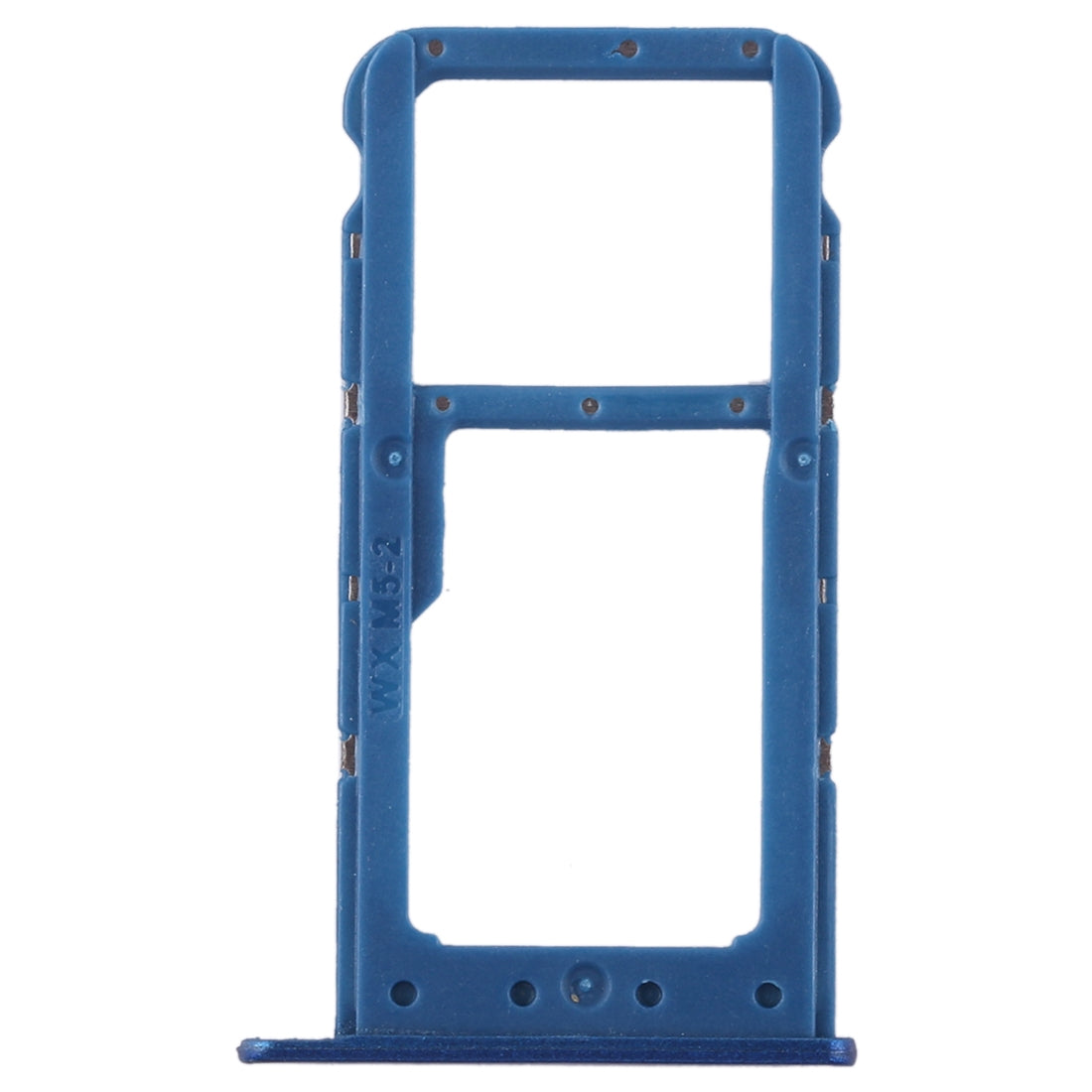 SIM Card Tray + SIM Card Tray / Micro SD Card for Huawei Honor 9 Lite(Blue)