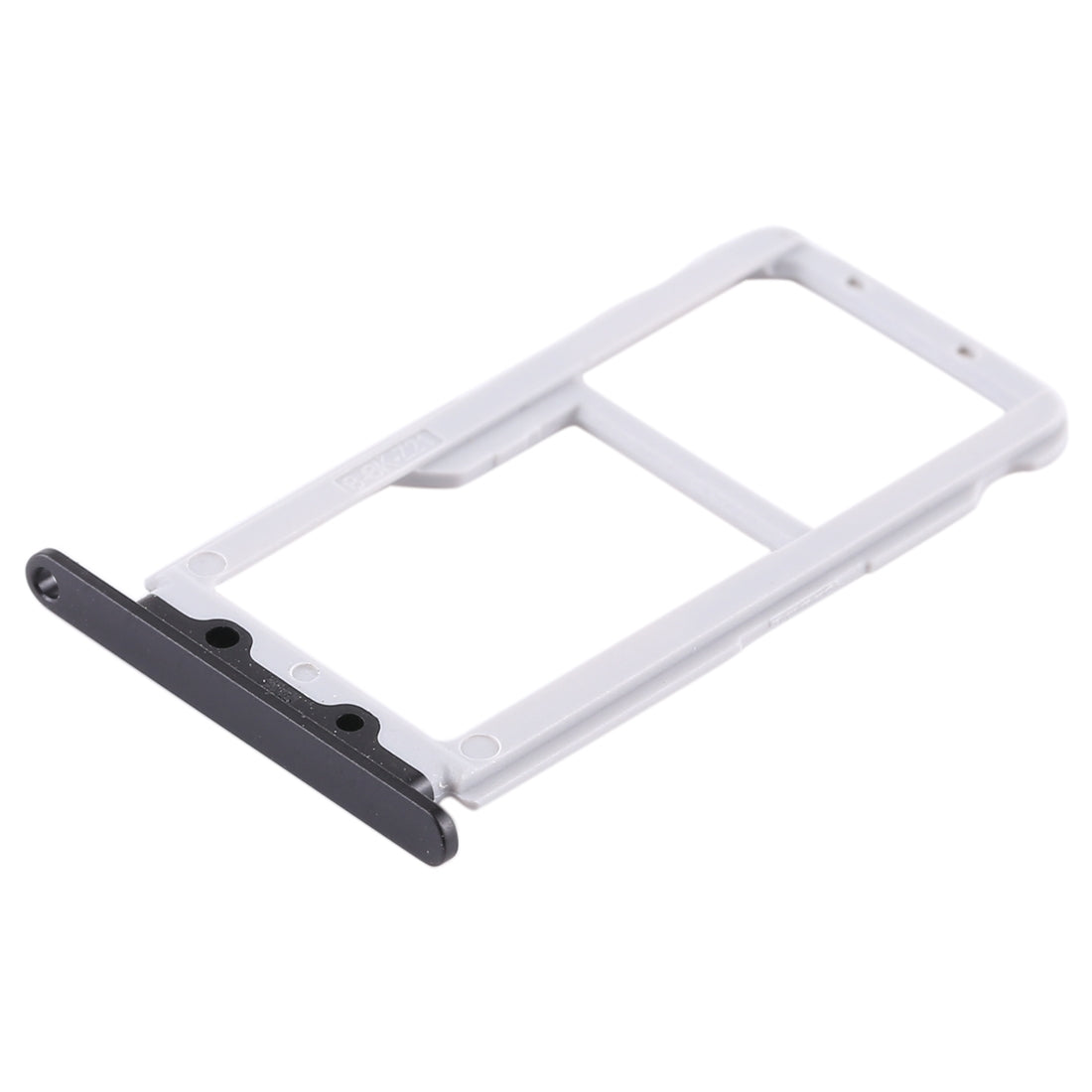 SIM Card Tray + SIM Card Tray / Micro SD Card for Huawei Honor View 10 / V10(Black)