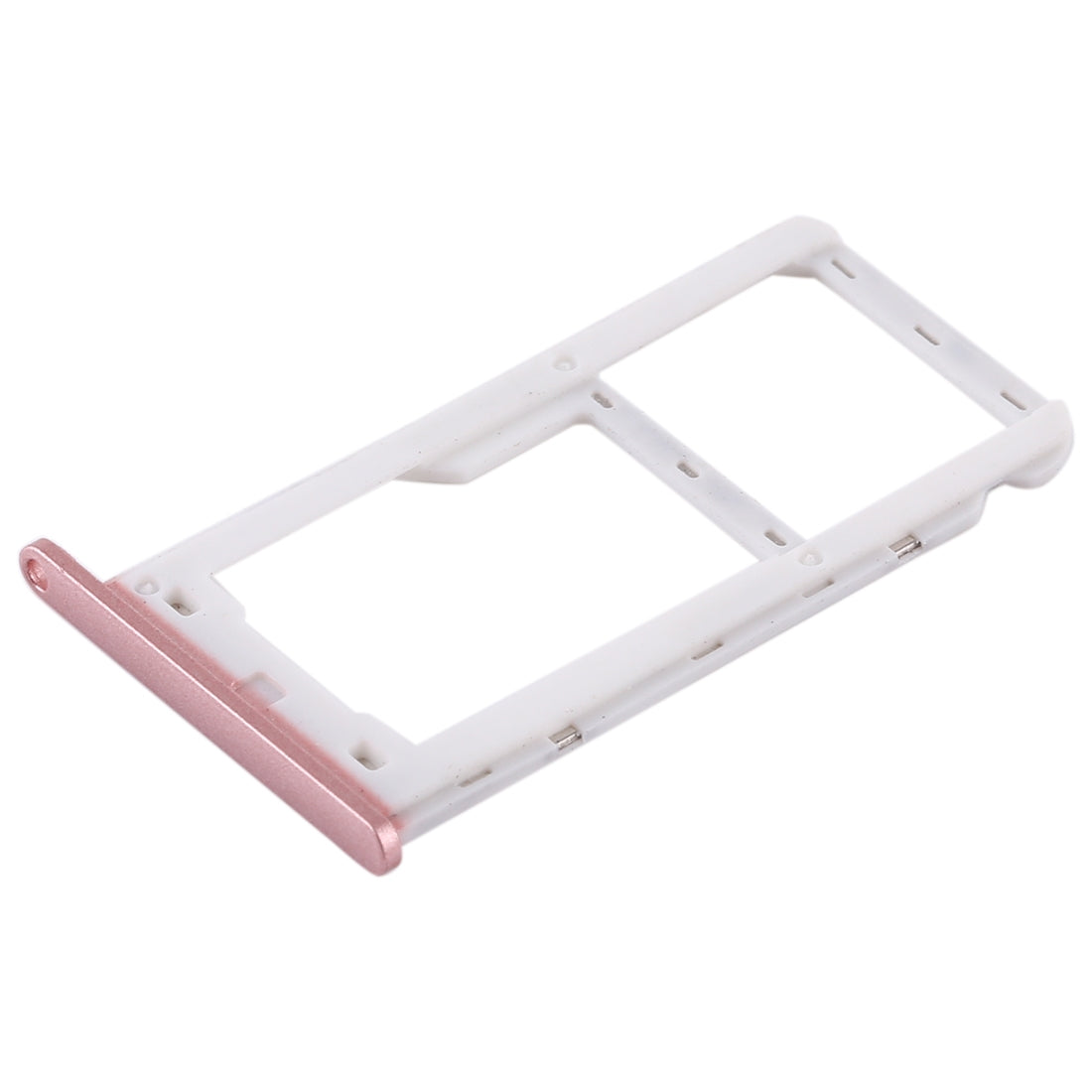 SIM Card Tray + SIM Card Tray / Micro SD Card for Huawei Enjoy 7 (Pink)