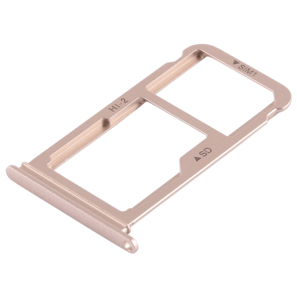 SIM Card Tray + SIM Card Tray / Micro SD Card for Huawei Mate 10 (Gold)