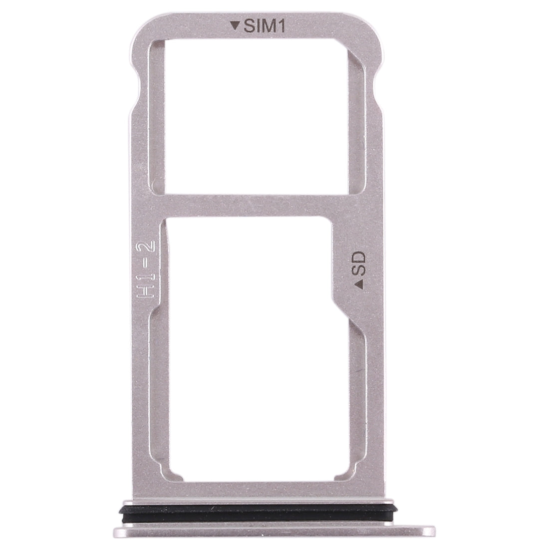 SIM Card Tray + SIM Card Tray / Micro SD Card for Huawei Mate 10 (Silver)