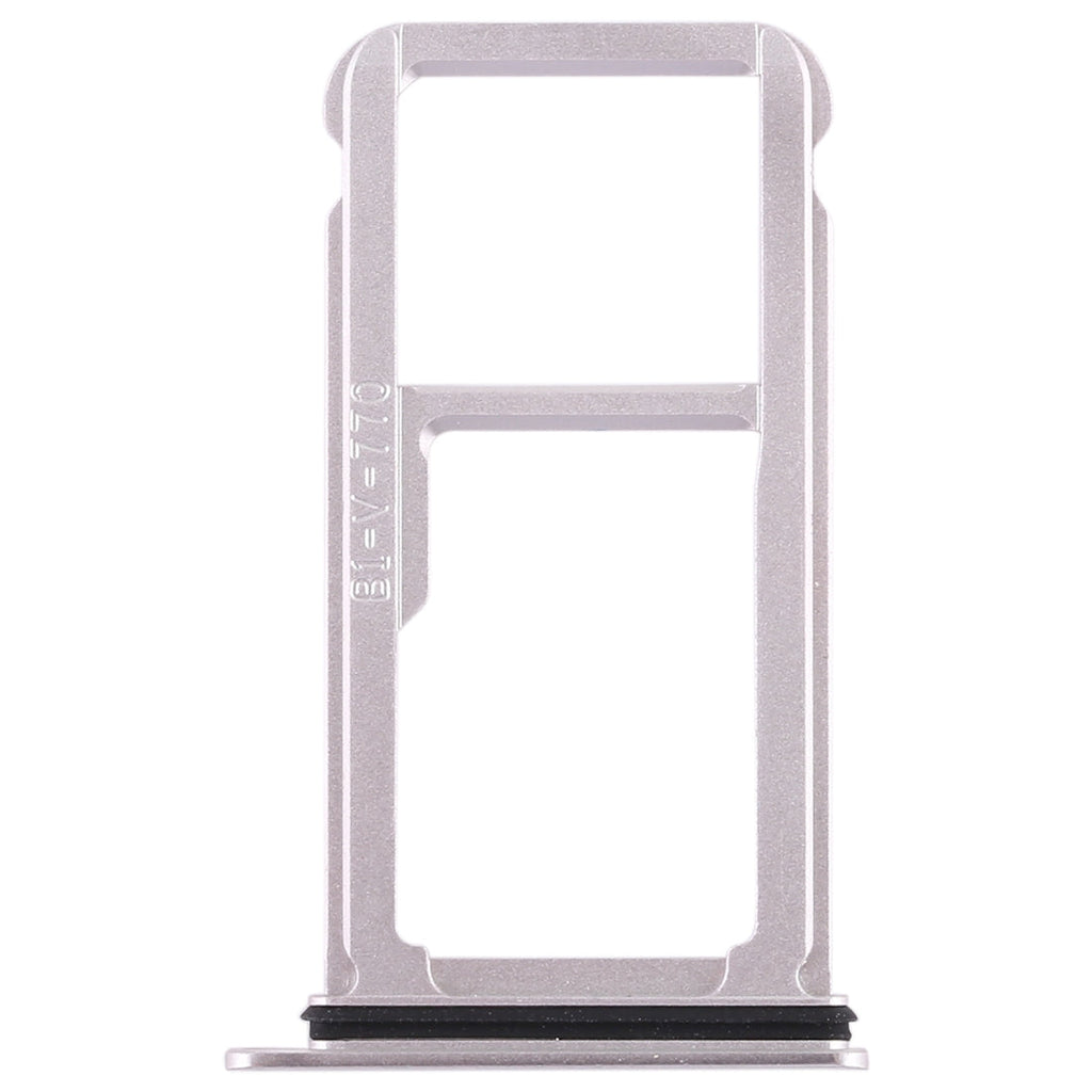 SIM Card Tray + SIM Card Tray / Micro SD Card for Huawei Mate 10 (Silver)