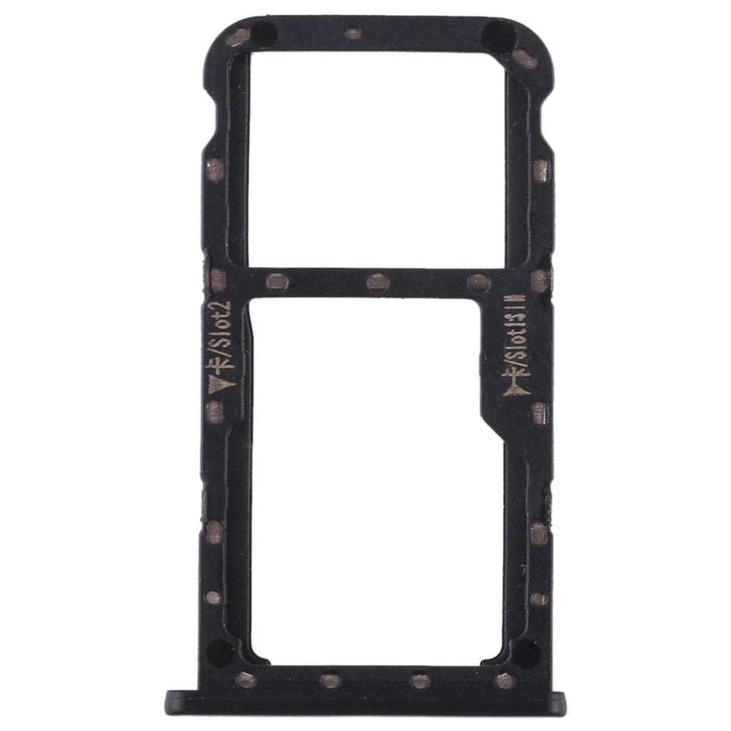 SIM Card Tray + SIM Card Tray / Micro SD Card for Huawei Maimang 6(Black)