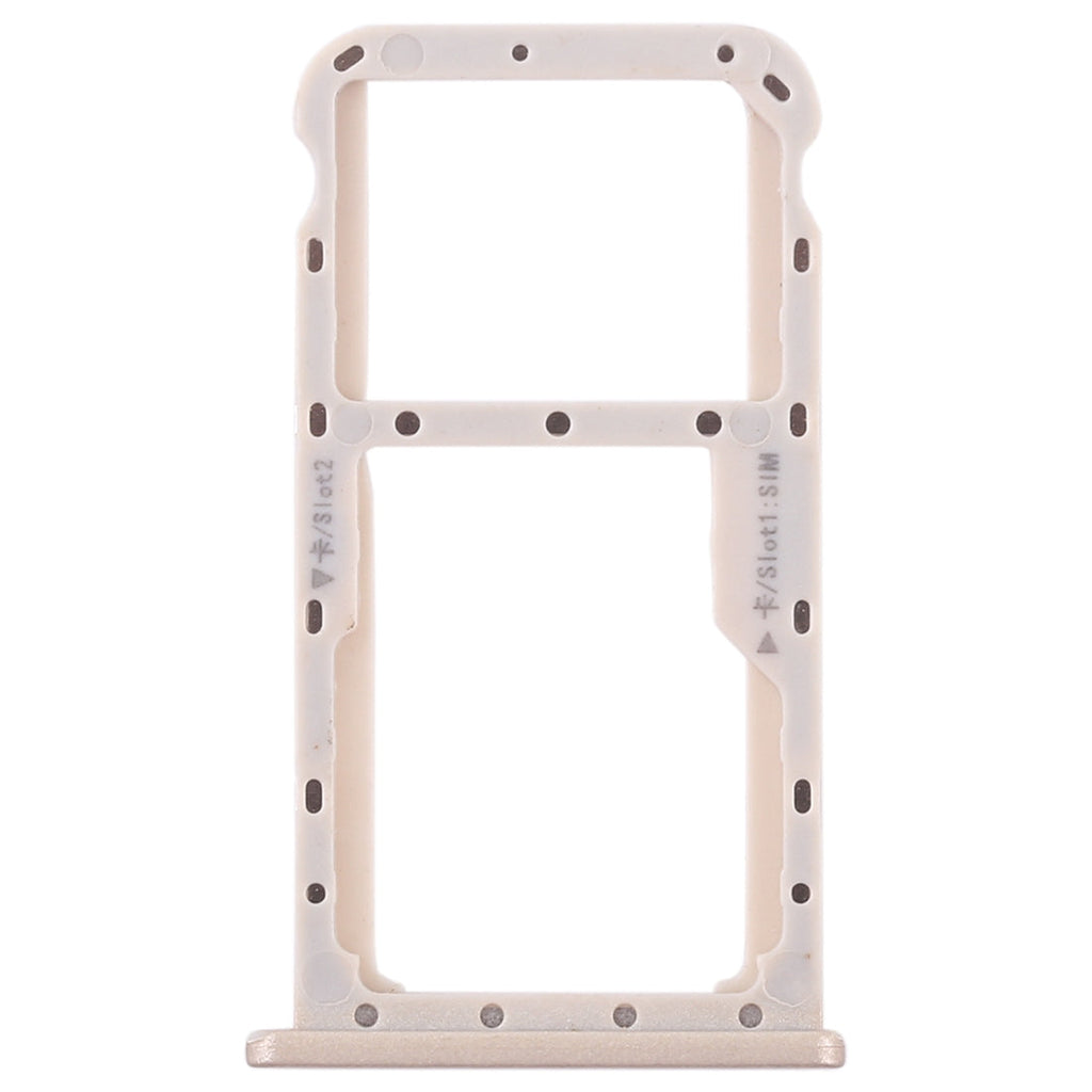 SIM Card Tray + SIM Card Tray / Micro SD Card for Huawei Maimang 6(Gold)