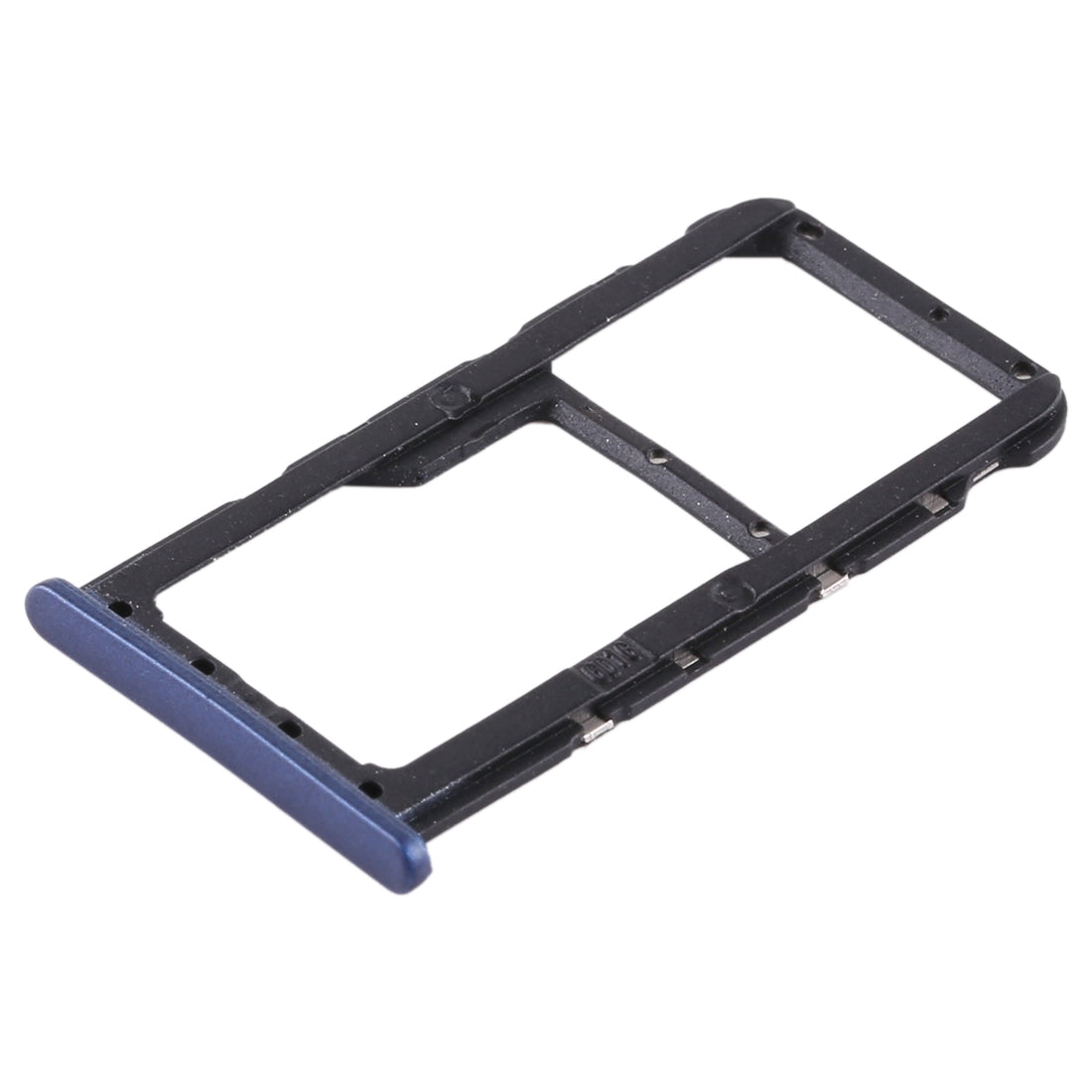 SIM Card Tray + SIM Card Tray / Micro SD Card for Huawei Maimang 6(Blue)