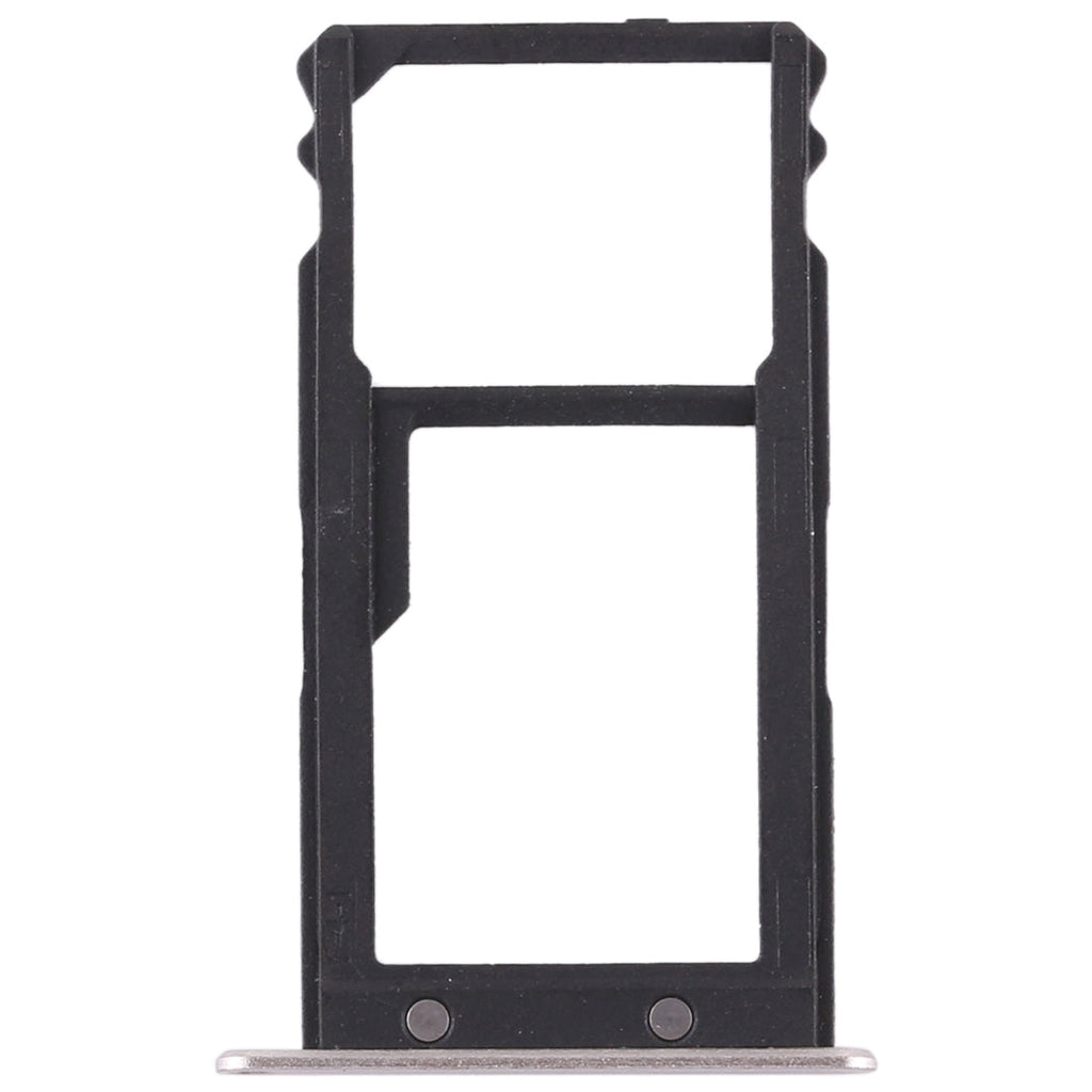 SIM Card Tray + SIM Card Tray / Micro SD Card for Huawei G8 (Silver)