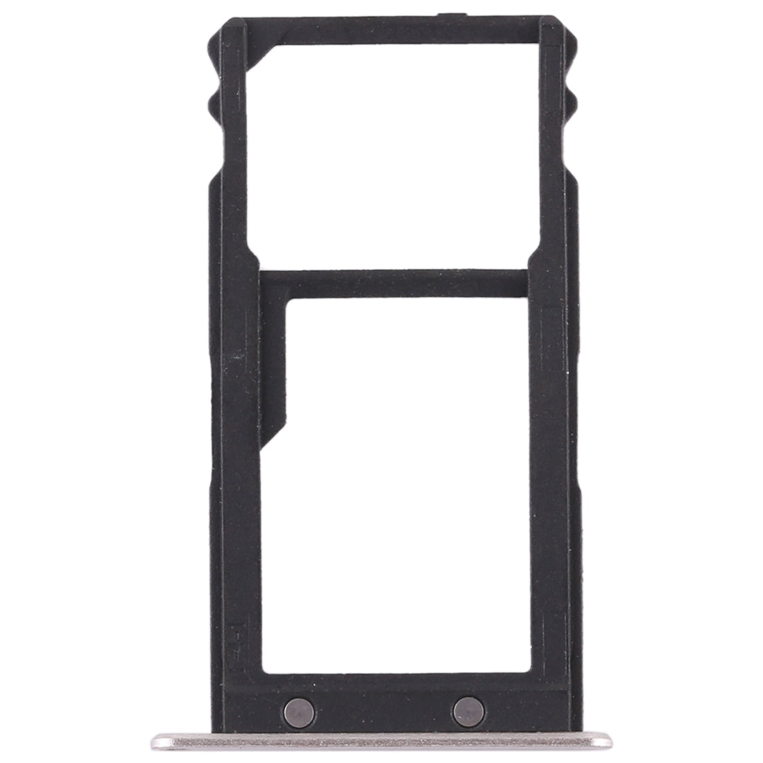 SIM Card Tray + SIM Card Tray / Micro SD Card for Huawei G8 (Silver)