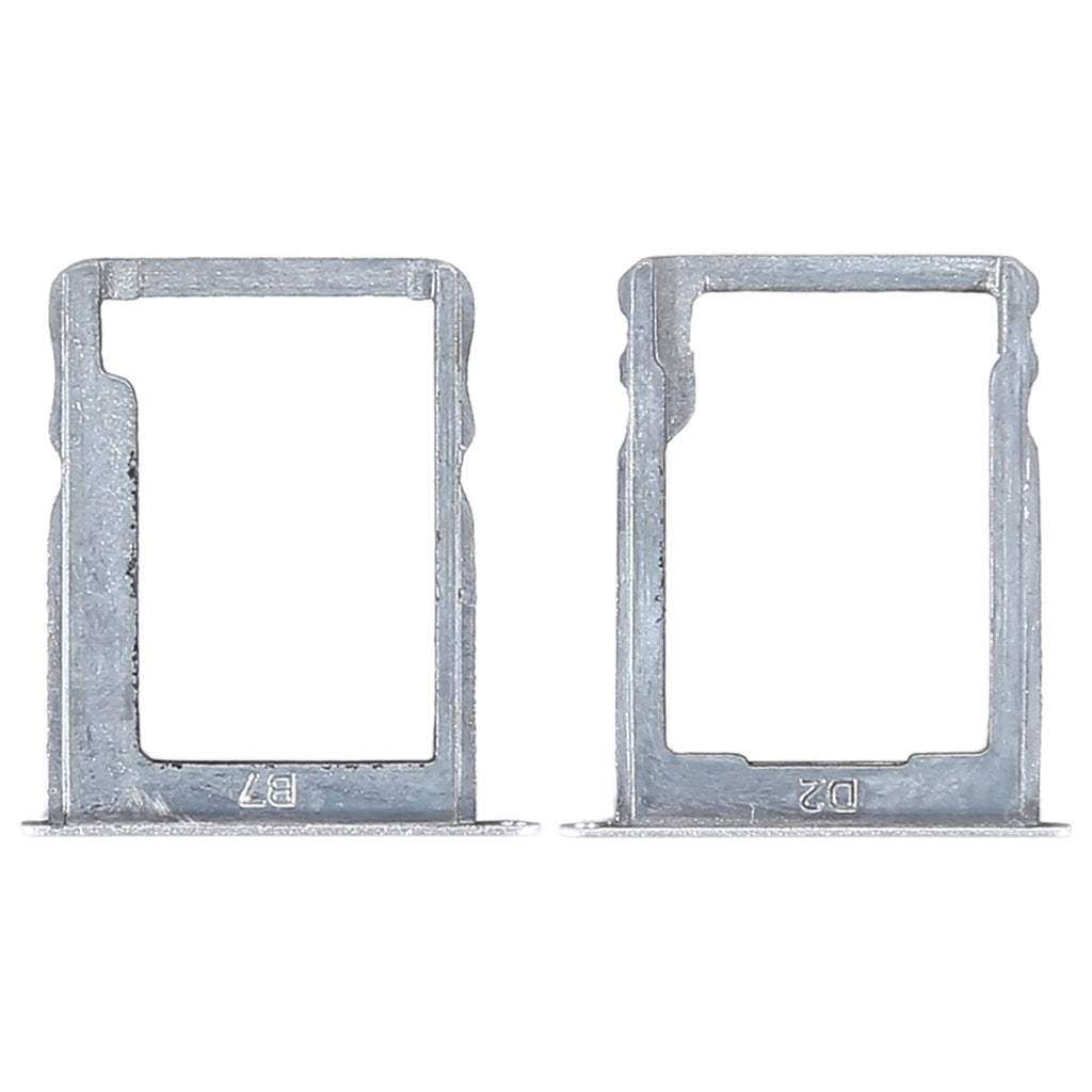 SIM Card Tray + SIM Card Tray / Micro SD Card for Huawei Enjoy 5s (Silver)