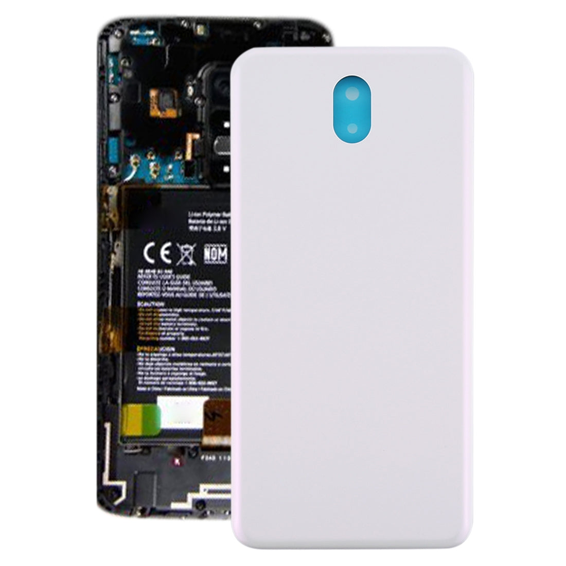 Battery Back Cover for LG K30 (2019) / X2 2019 / X320 LMX320EMW(White)