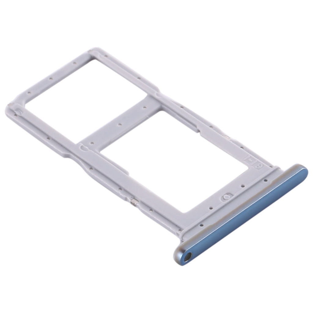 SIM Card Tray + SIM Card Tray / Micro SD Card Tray for Huawei P smart Pro 2019 (Blue)