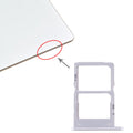 SIM Card Tray + NM Card Tray for Huawei Matepad Pro (Silver)