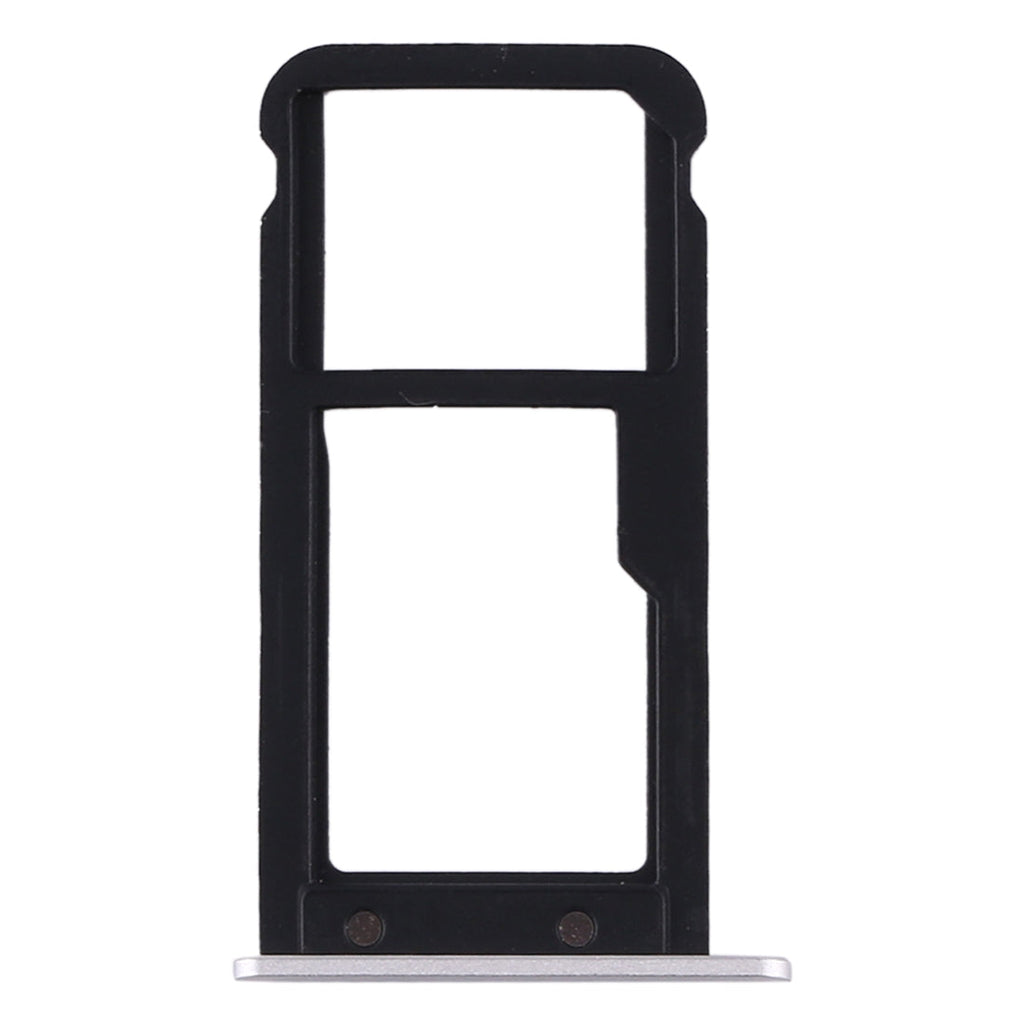 SIM Card Tray + Micro SD Card Tray for Huawei MediaPad M3 8.4 (4G Version) (Silver)
