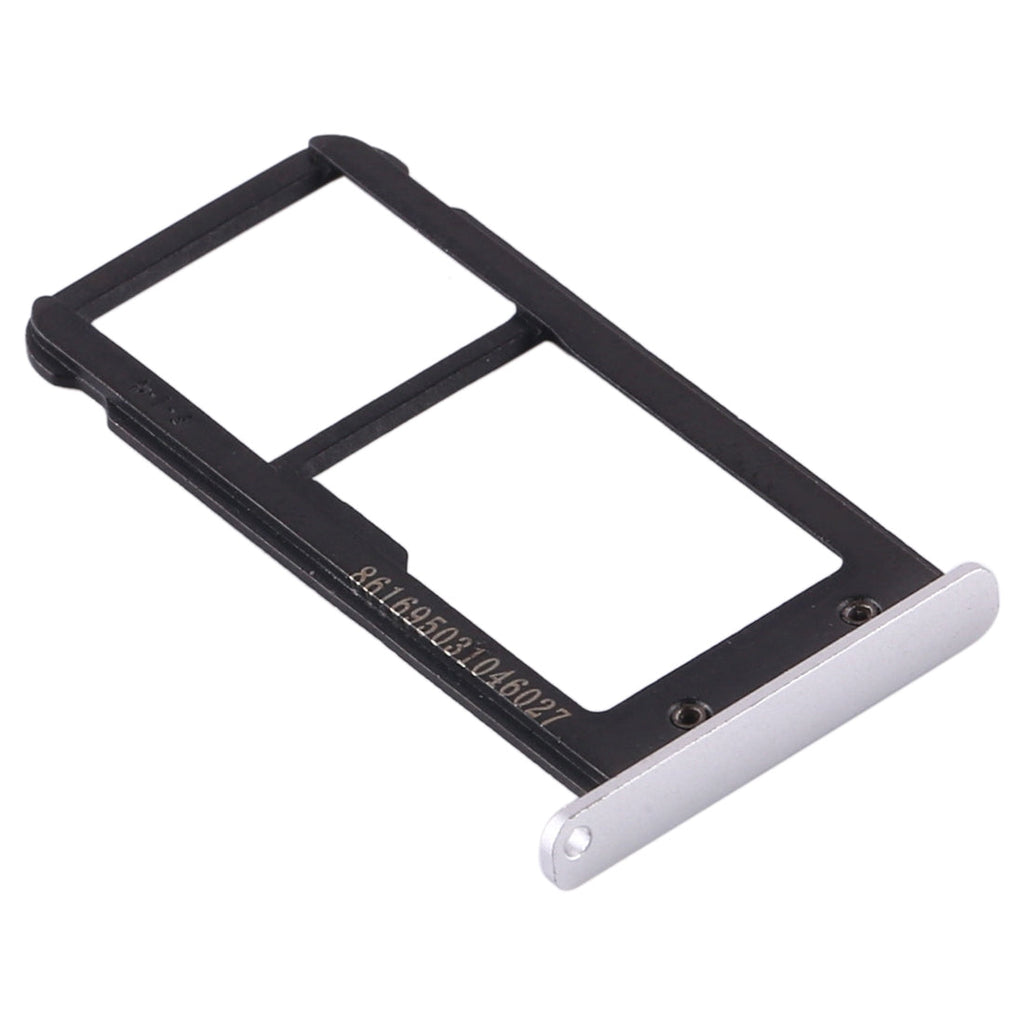 SIM Card Tray + Micro SD Card Tray for Huawei MediaPad M3 8.4 (4G Version) (Silver)