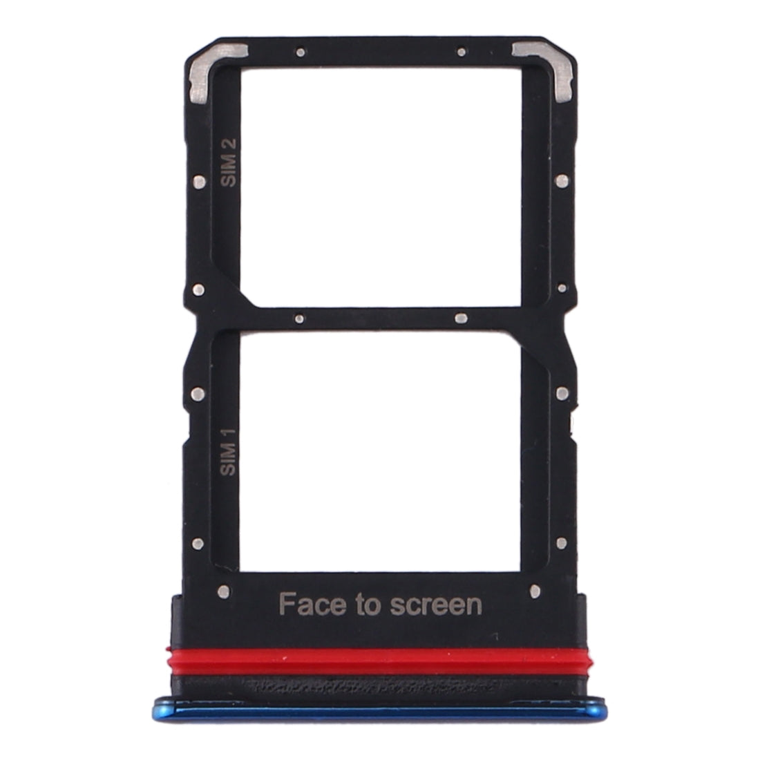 SIM Card Tray + SIM Card Tray for Xiaomi Mi 10 Lite 5G (Blue)
